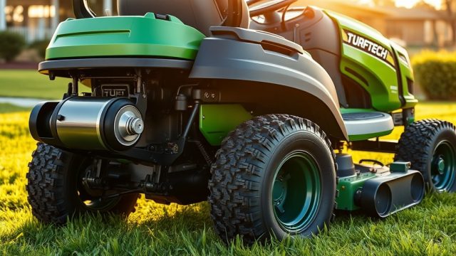 TurfTech T-4600E Noise Reduction Techniques: Muffler Upgrade and Vibration Dampening