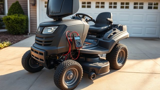 TurfTech T-4600E Battery Voltage Drain Test: Diagnosing Parasitic Draw