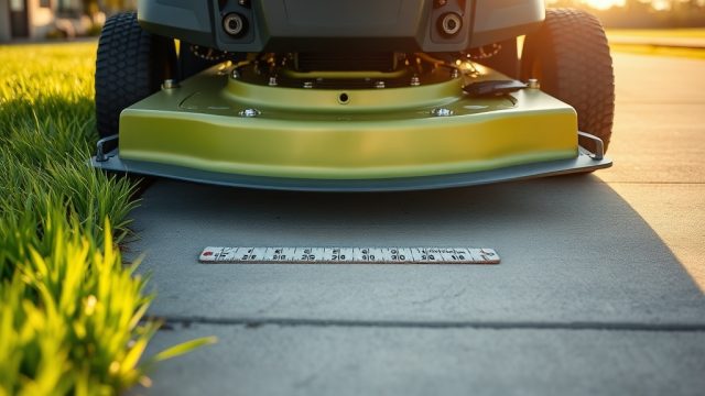TurfTech T-4600E Deck Leveling Procedure: Step-by-Step Guide for Even Cut