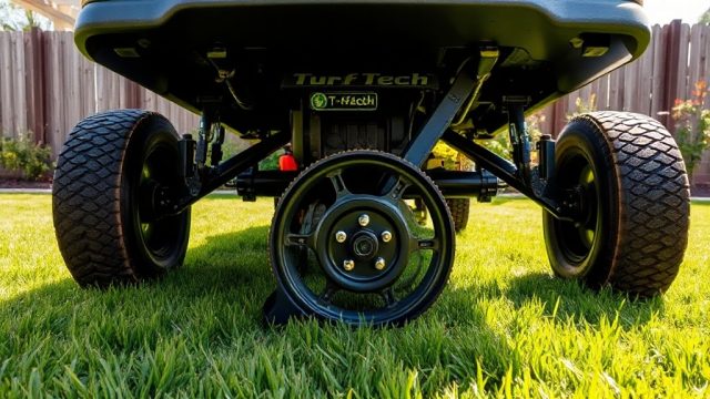 TurfTech T-4600E Traction Drive Belt Tension Adjustment: Step-by-Step Guide
